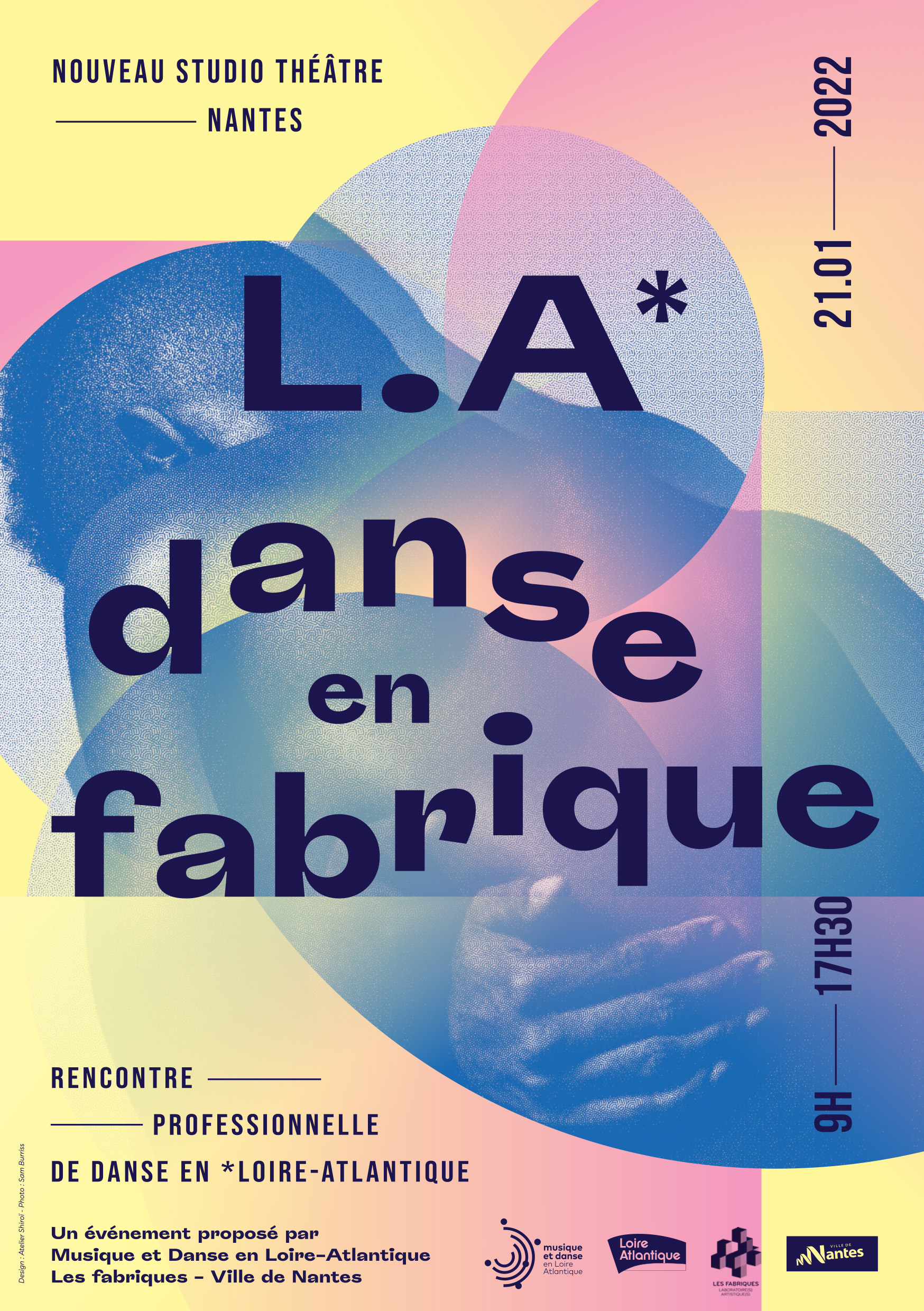 Logo L.A. danse en Fabrique, édition 2022